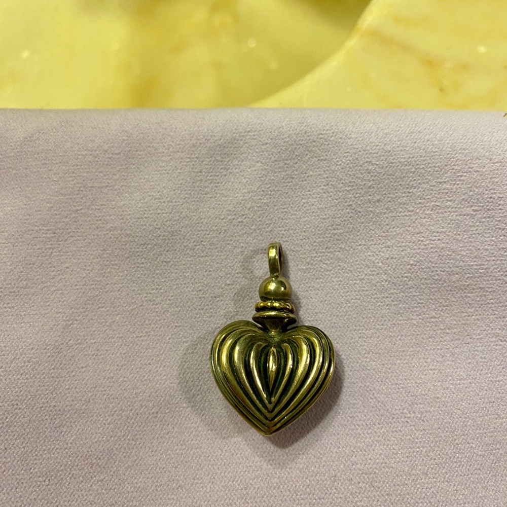LAGOS Gold Heart Pendant